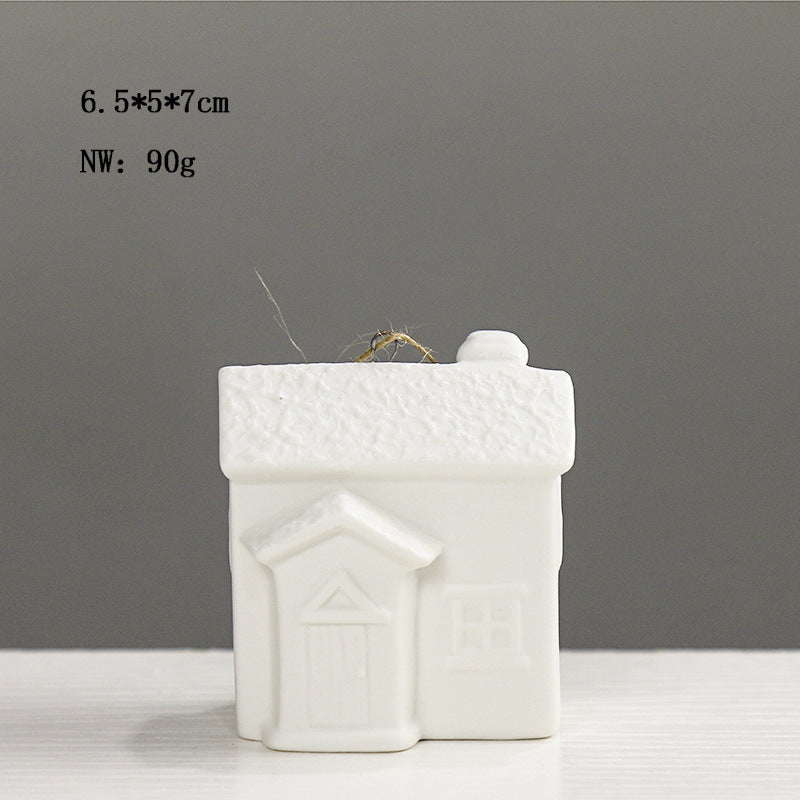 Decorative House-Shaped Ceramic Kalsten