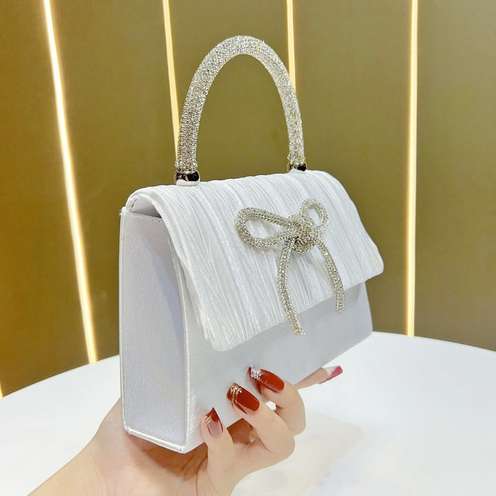 Elegant Textured Handheld Evening Bag
