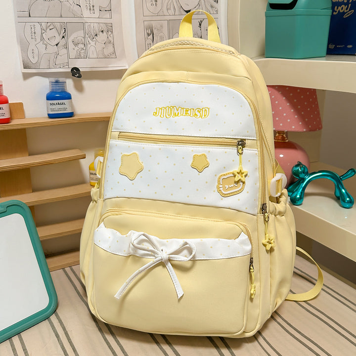 Charming Decorative Star-Embellished Backpack Kalsten