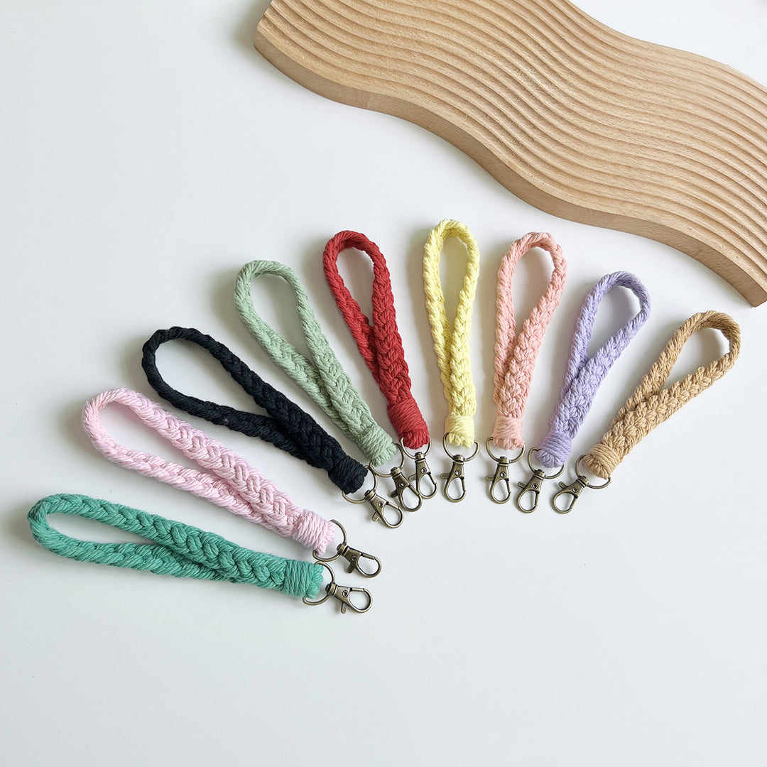 Braided Rope Keychain Holder Kalsten