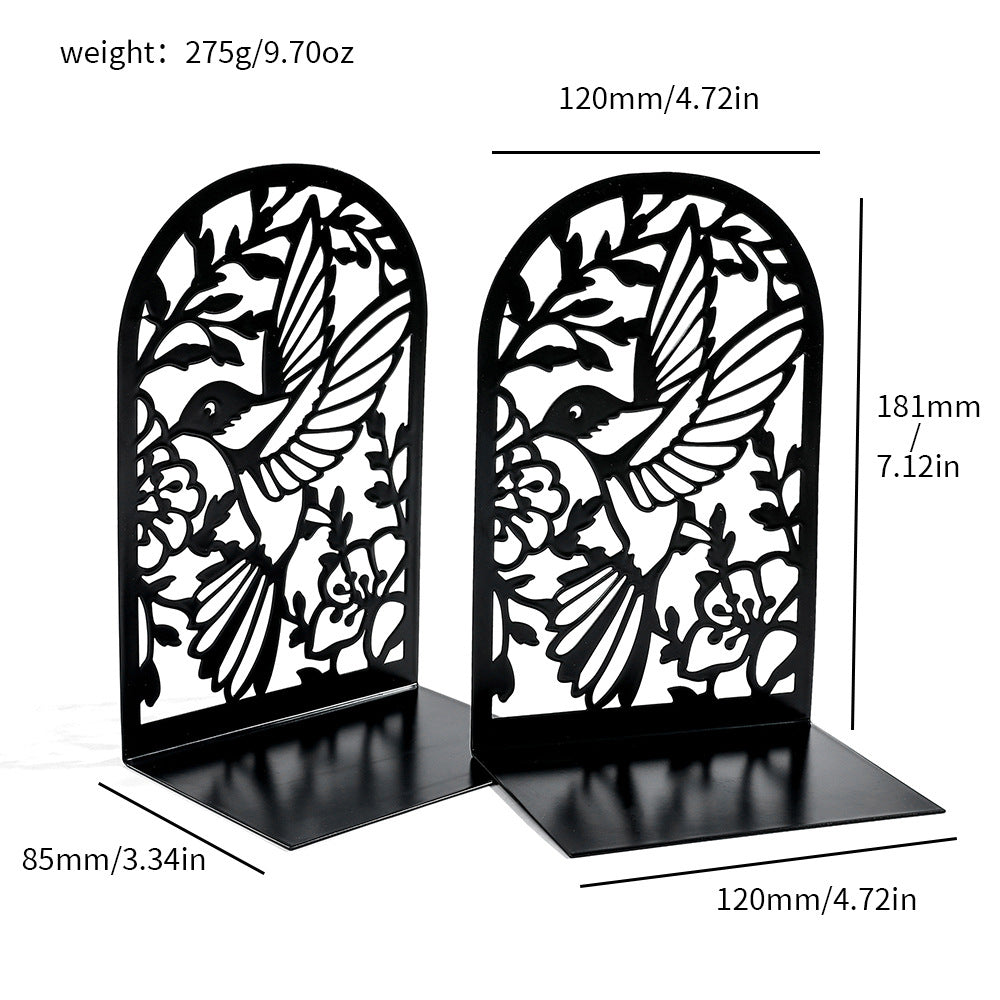 Artistic Hummingbird Decorative Bookends
