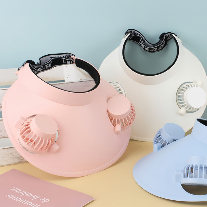 Wearable cooling visor Kalsten