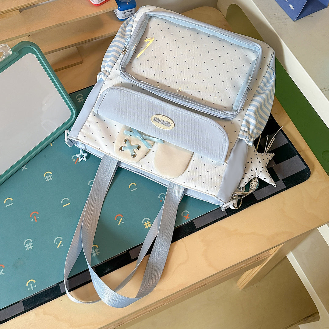 Playful Multi-Pocket School Backpack Kalsten