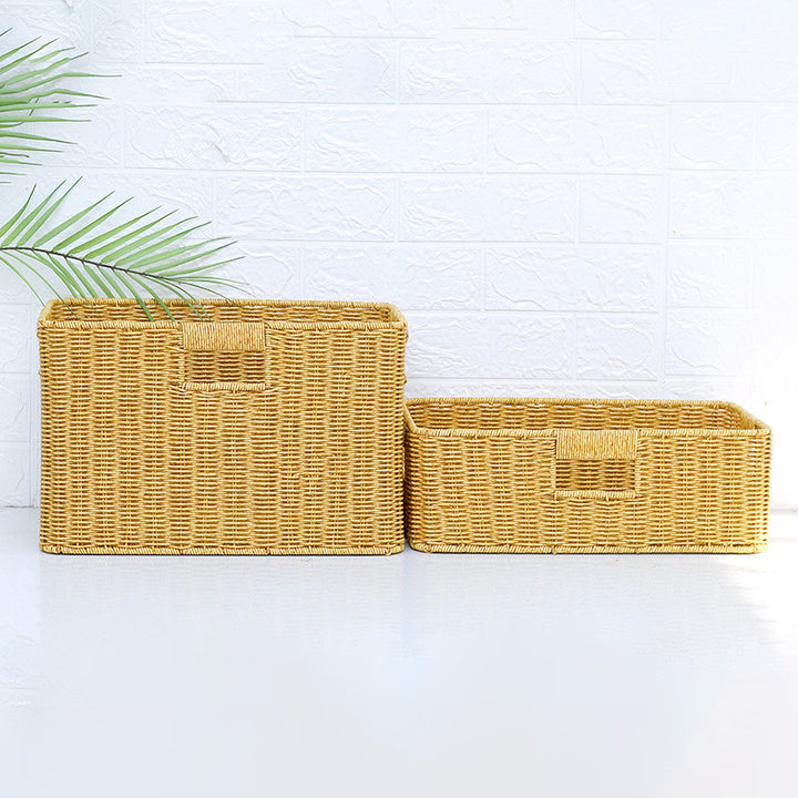 Handmade Wicker Storage Box Kalsten