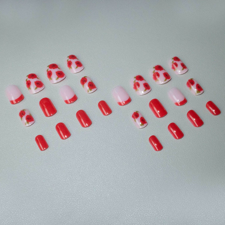 Artistic Floral Gel Nail Art Kit
