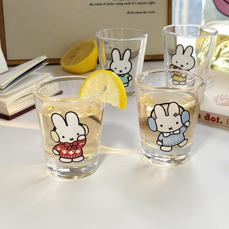 Drinking Glass Set with Playful Miffy Design Kalsten