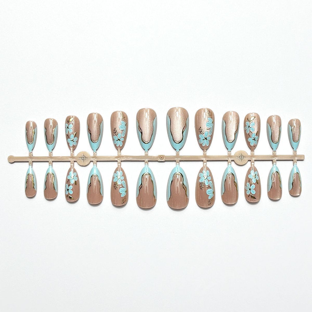 Fashionable Press-On Nail Set Kalsten