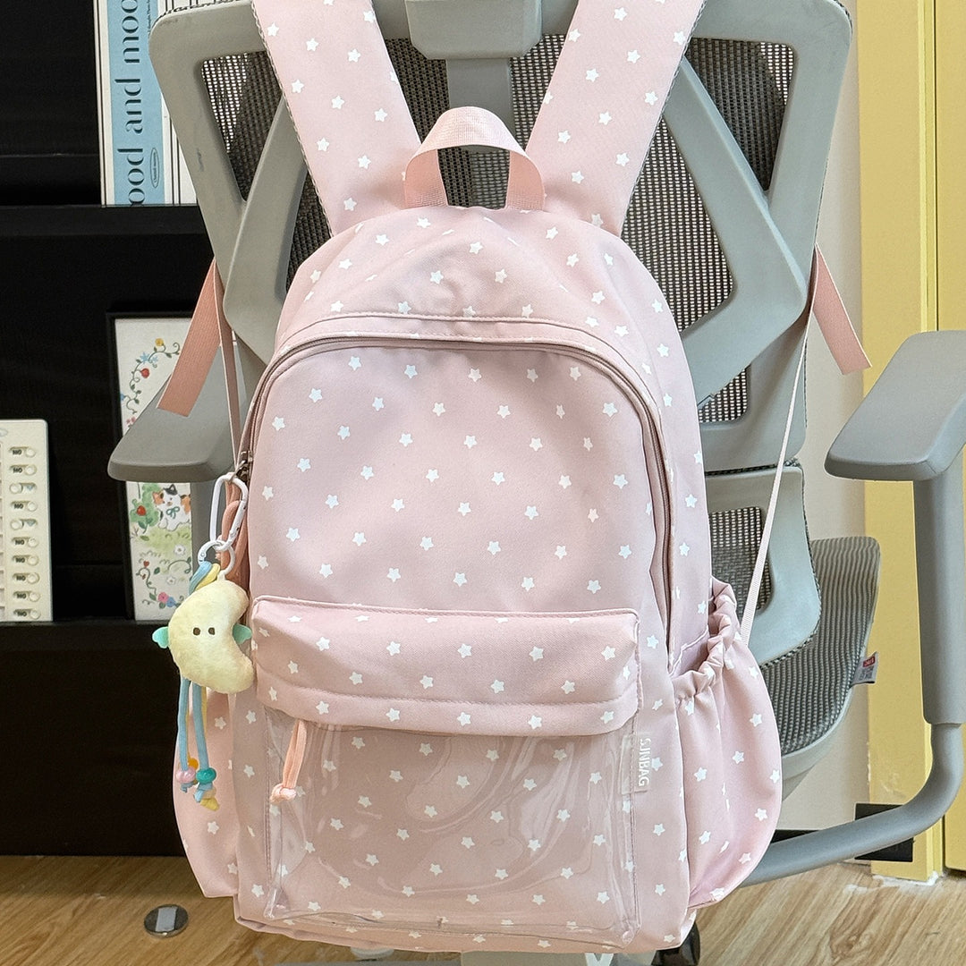 Cute Star-Printed Casual Backpack Kalsten