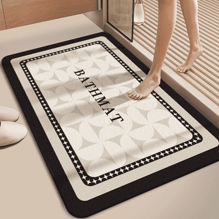 Absorbent Luxury Bathroom Mat Kalsten