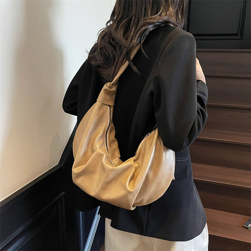 Leather Hobo Bag