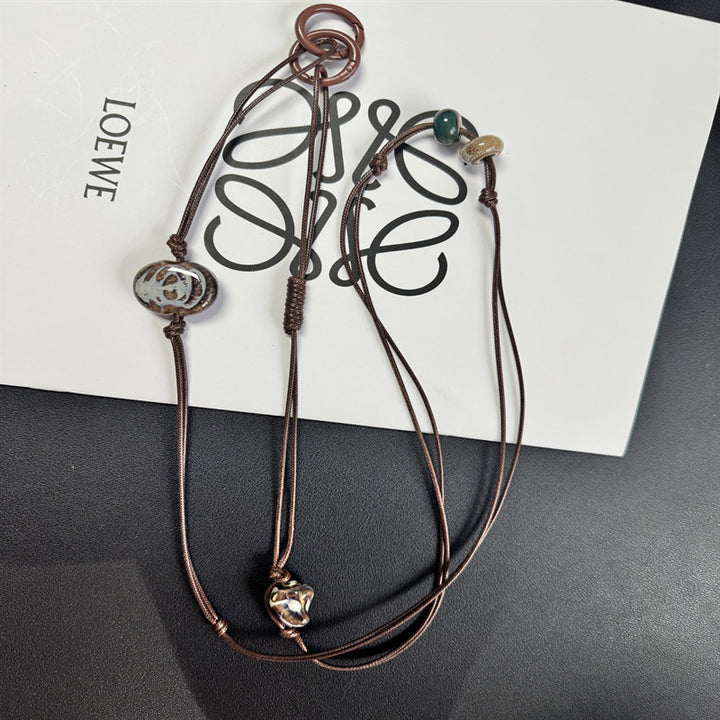 Artistic Floral Charm Necklace Kalsten