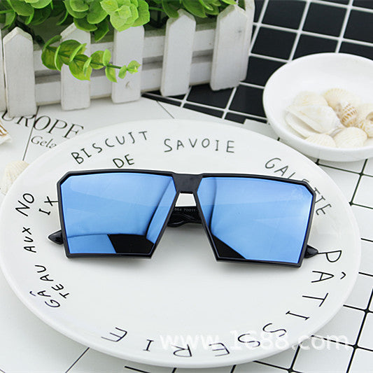 Women's Fashion Sport Sunglasses with Square Frame and Mirrored Lenses Kalsten