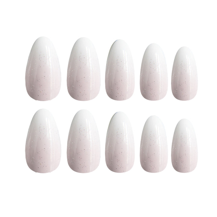Elegant Glittering Ombre Nail Art Kalsten