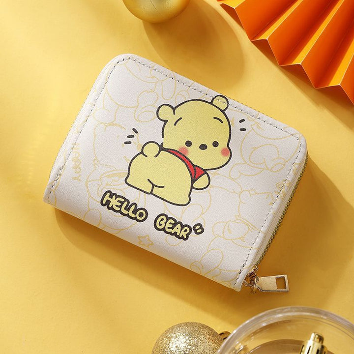 Cute Cartoon-Themed Zippered Coin Purse Kalsten