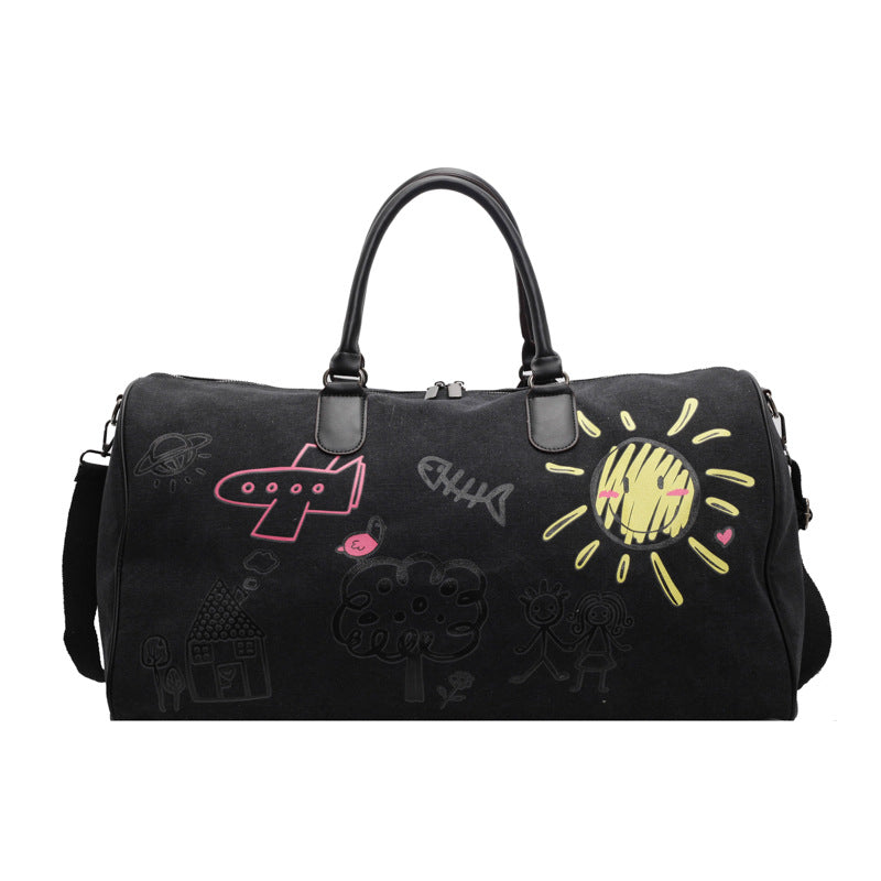 Creative Printed Weekend Duffle Bag