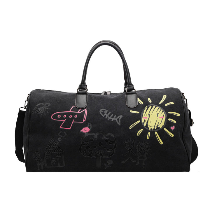 Creative Printed Weekend Duffle Bag