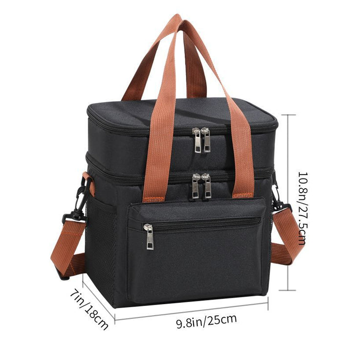 Women's Insulated Lunch and Cooler Bag with Versatile Compartments Kalsten