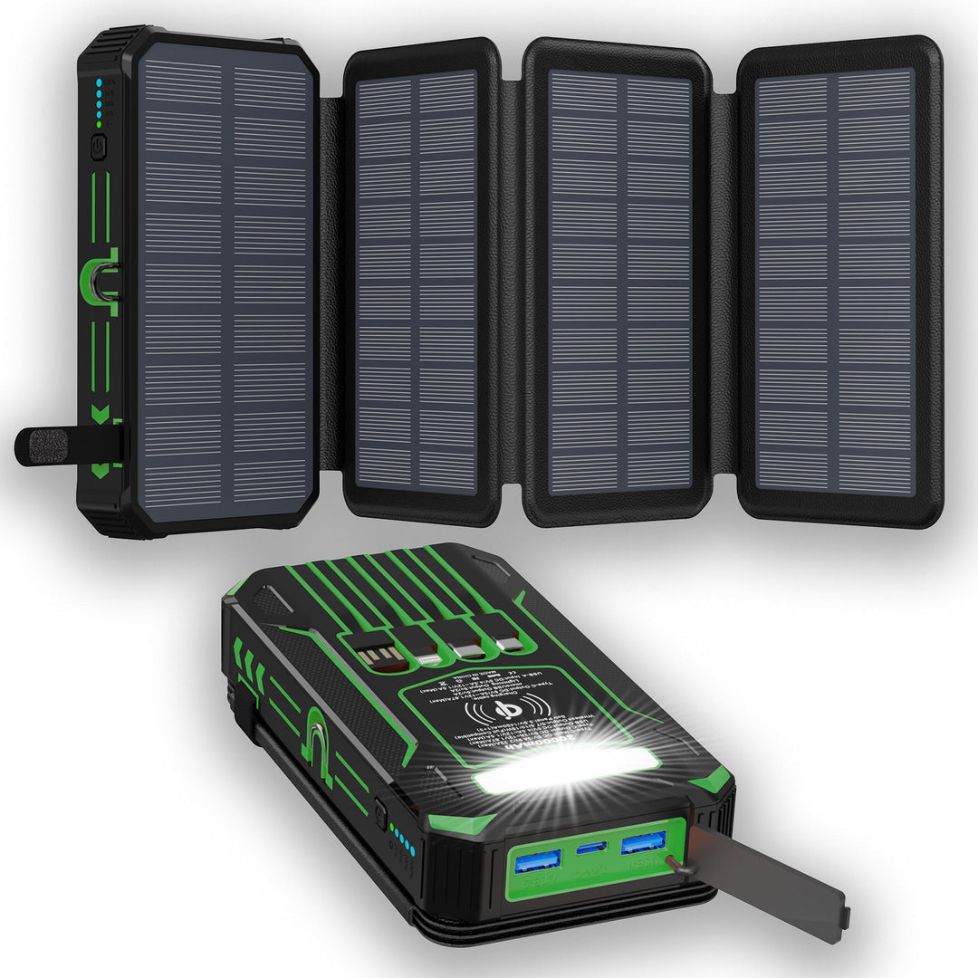 Solar-powered Power Bank with Fast Charging Function from Kalsten