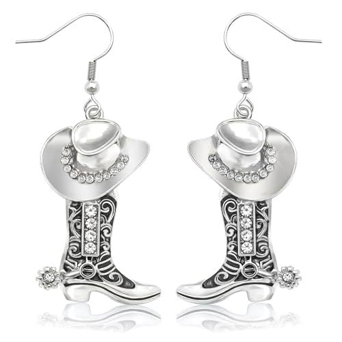 Cowboy Boot and Hat Earrings Kalsten