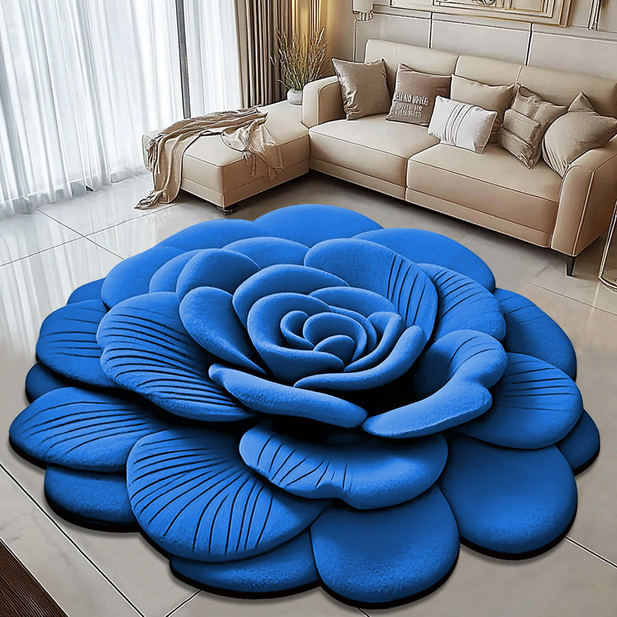 Floral Shaped Area Rug Kalsten 1790150776