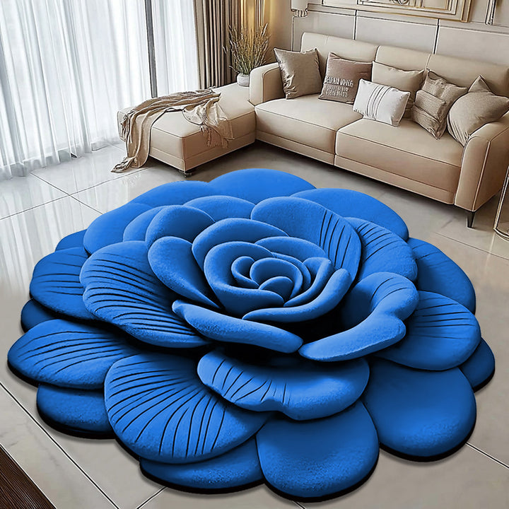 Floral Shaped Area Rug Kalsten 1790150776