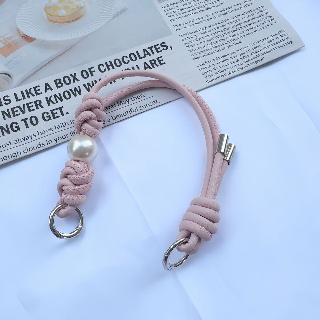 Elegant Knotted Leather Keychain Holder Kalsten