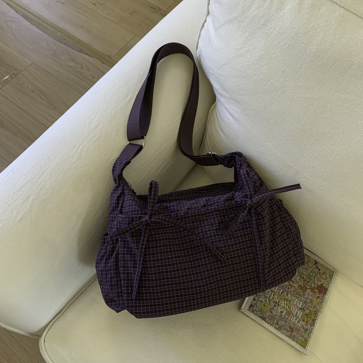 Casual Quilted Shoulder Bag