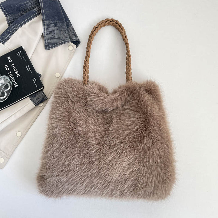 Luxurious Faux Fur Tote Bag