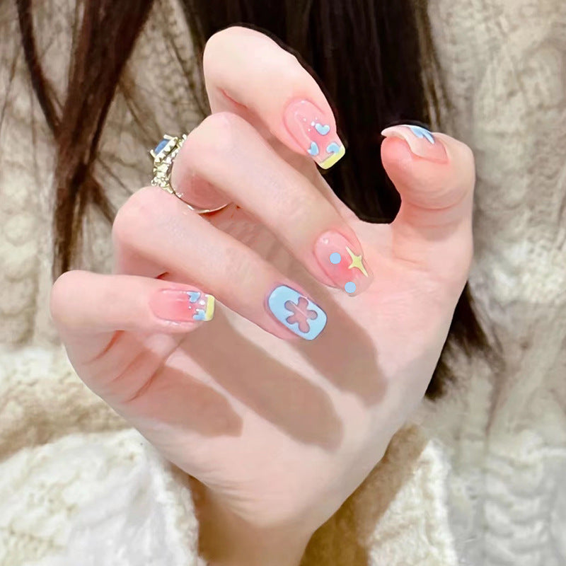 Artistic Floral Nail Art Set