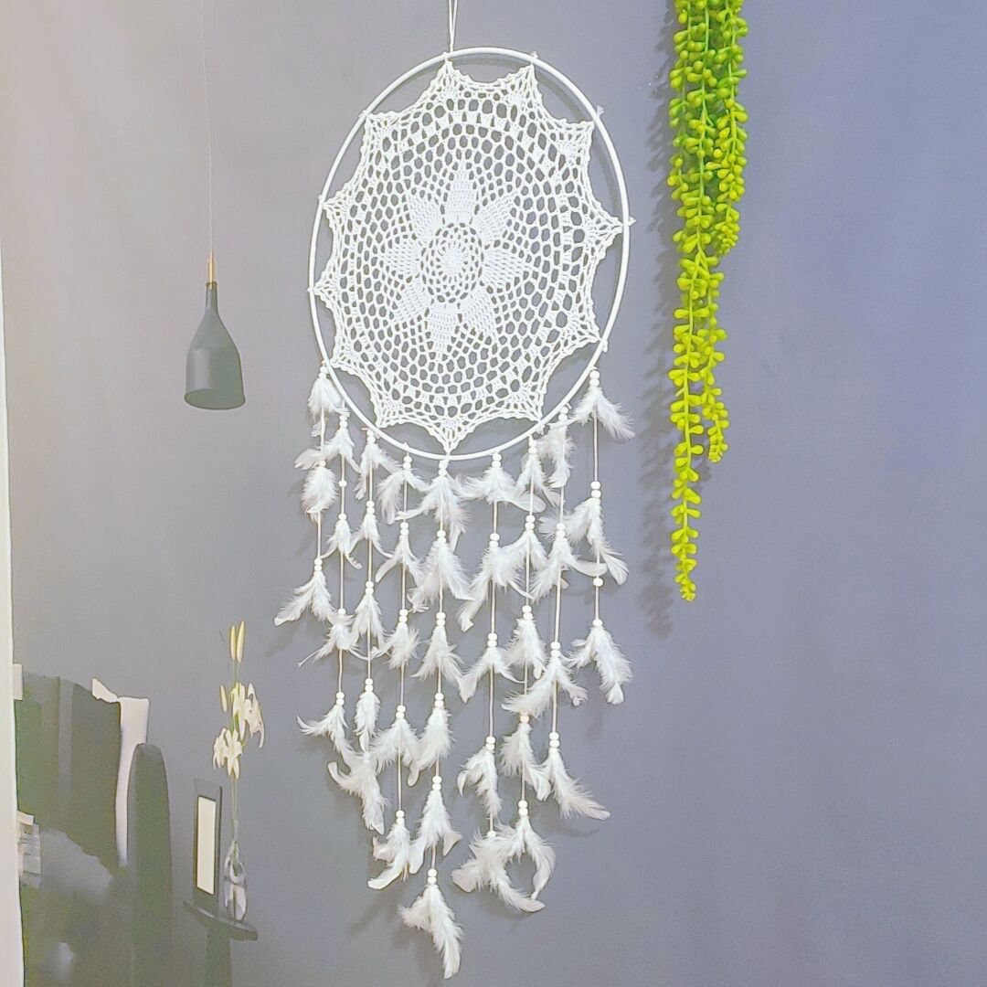 Feather Dreamcatcher Wall Hanging Kalsten