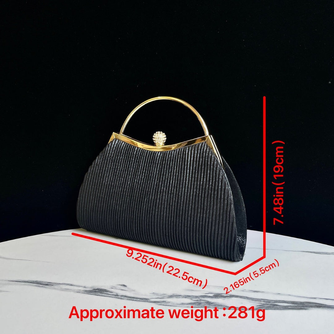 Textured Vintage Handheld Evening Purse