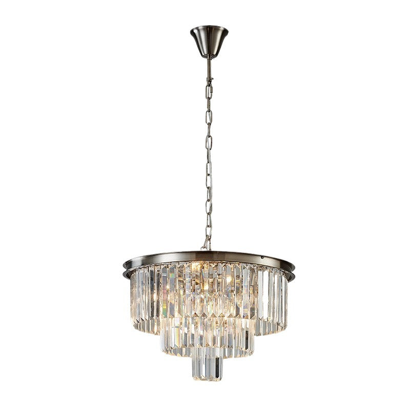 Crystal Tiered Chandelier