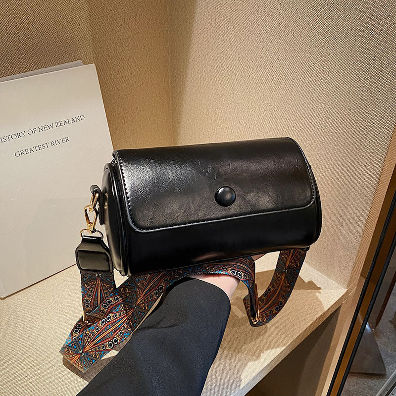 Vintage Roll-Top Handbag