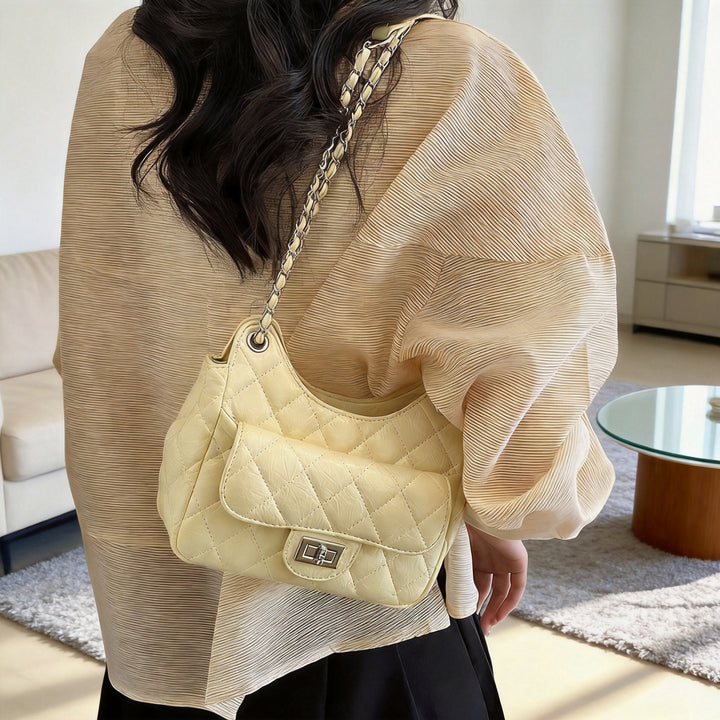 Quilted Evening Shoulder Bag Kalsten