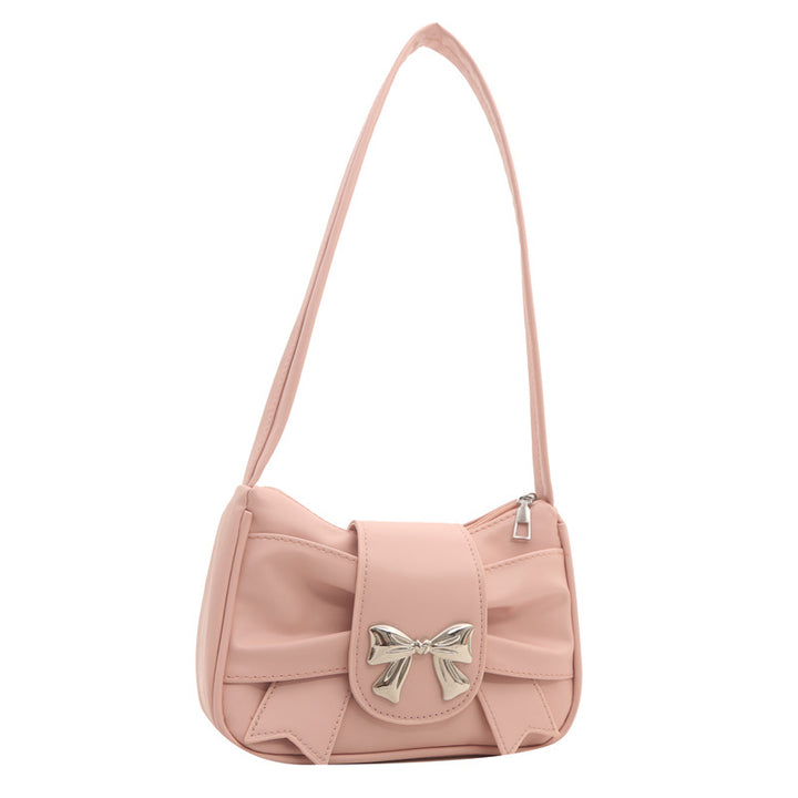 Elegant Bow Accent Shoulder Bag Kalsten