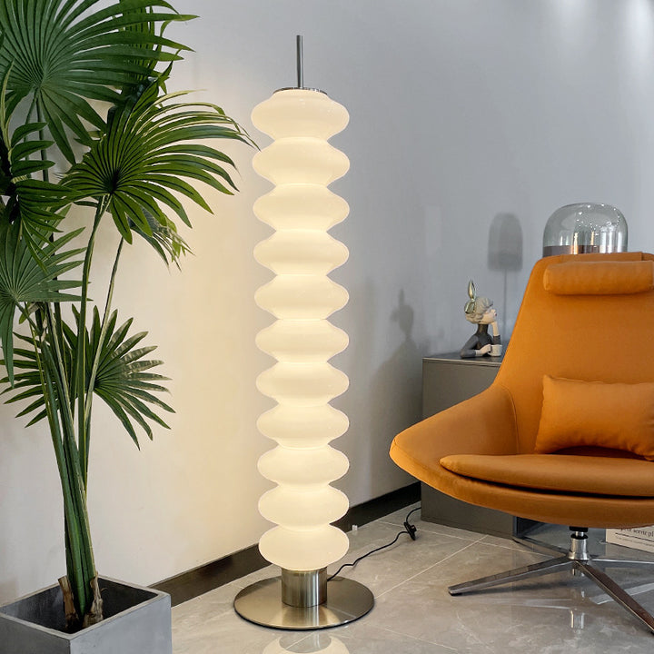 Modern Table Lamp with Sculptural Design