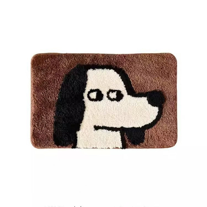 Cartoon Dog-Themed Area Rug Kalsten