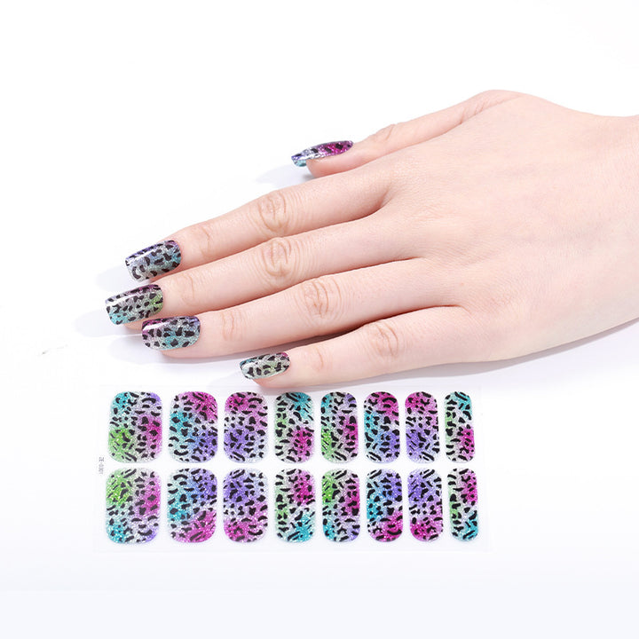 Artistic Floral Nail Stickers