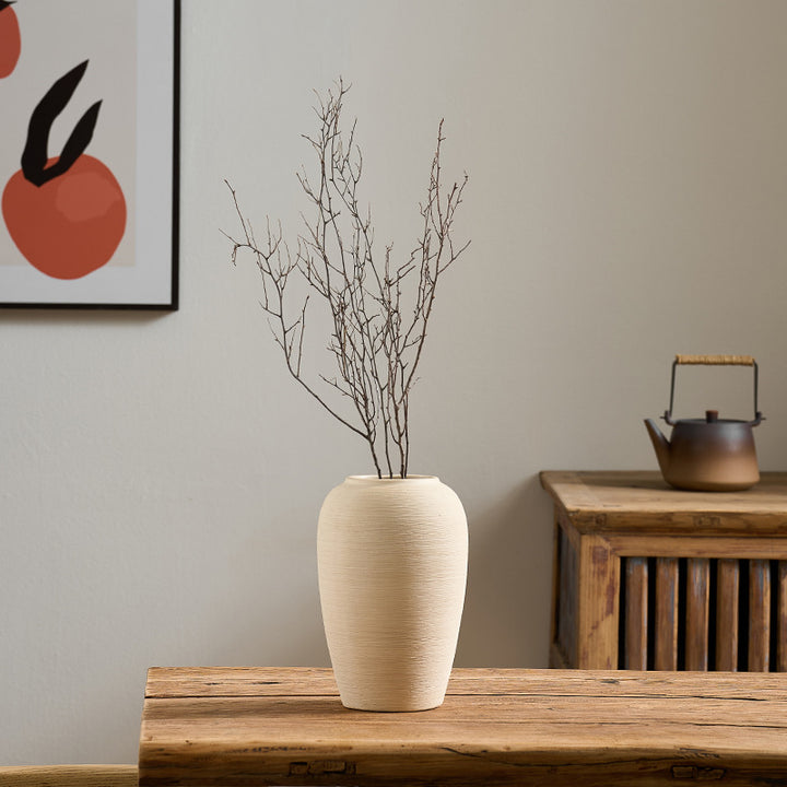 Decorative flower ceramic vase Kalsten