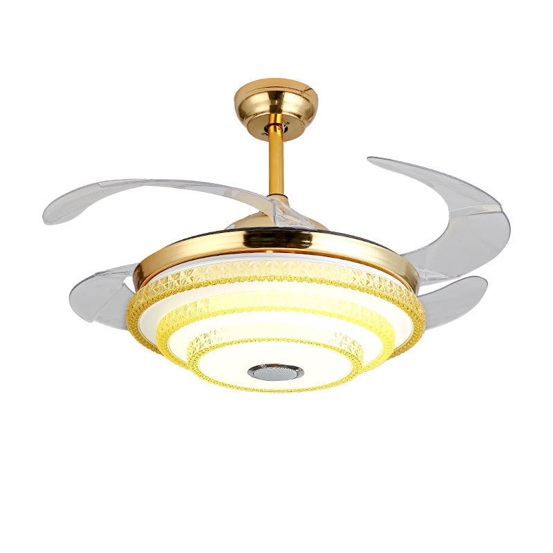 Contemporary Ceiling Fan Light Fixture