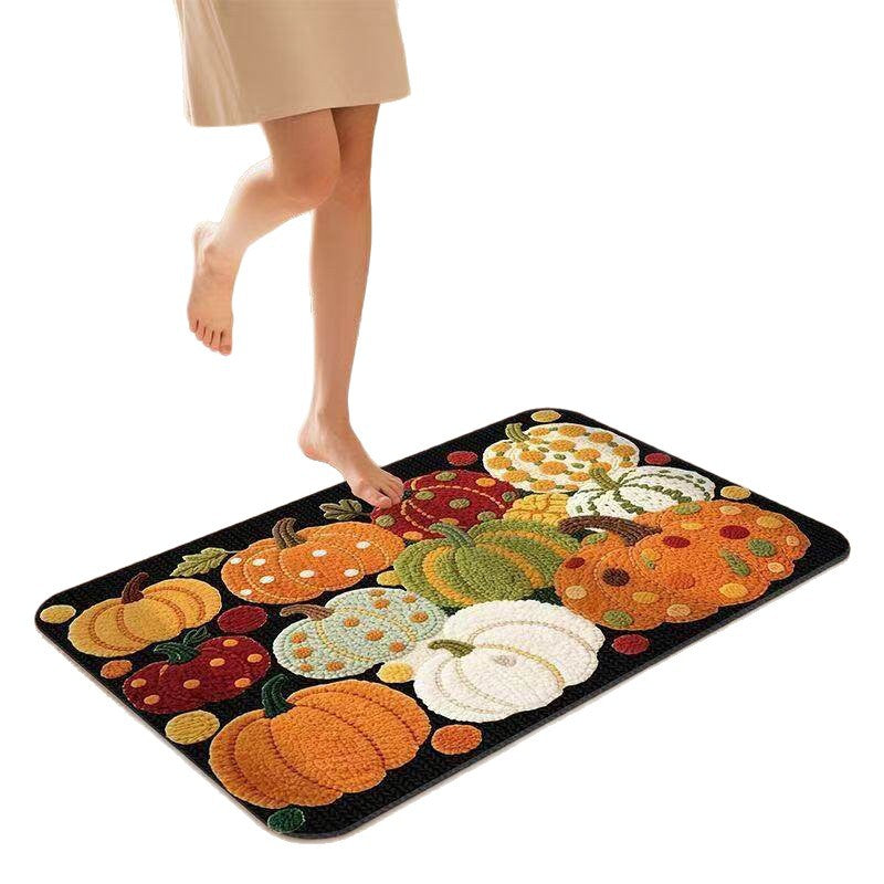 Decorative Pumpkin Bath Mat Kalsten