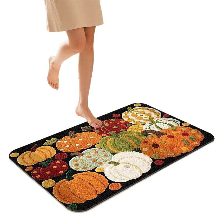 Decorative Pumpkin Bath Mat Kalsten