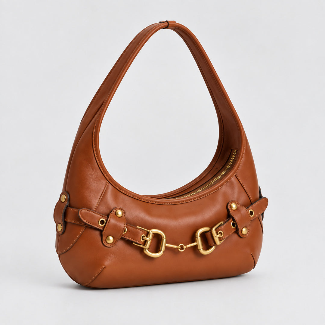 Elegant Suede Hobo Bag