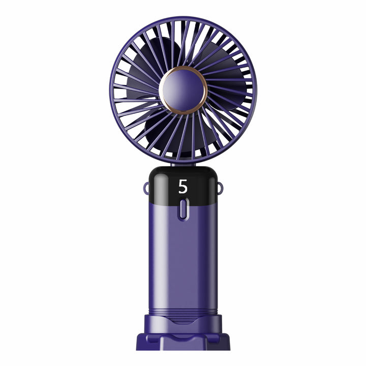 Unisex nan rechargeable portable handheld and desk fan with LED battery indicator Kalsten