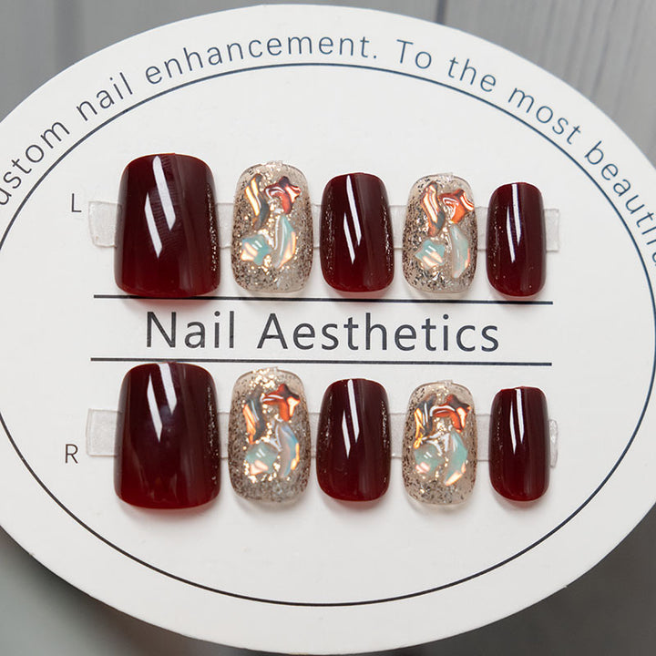 Artistic Custom Press-On Nails