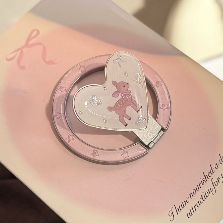 Hand mirror in heart-shaped design Kalsten