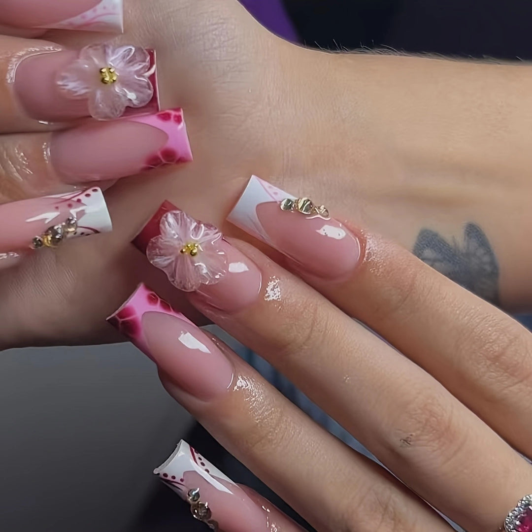 Floral 3D Nail Art Embellishments Kalsten