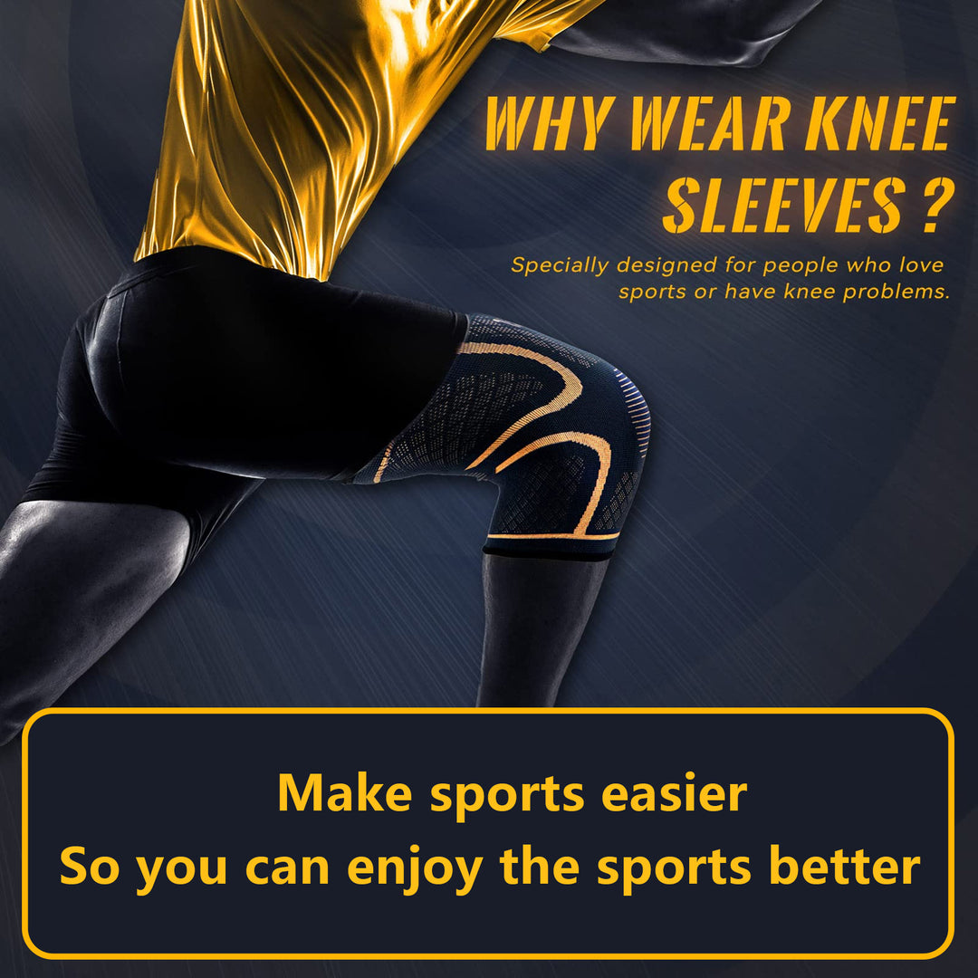 Copper Infused Knee Compression Sleeve Kalsten