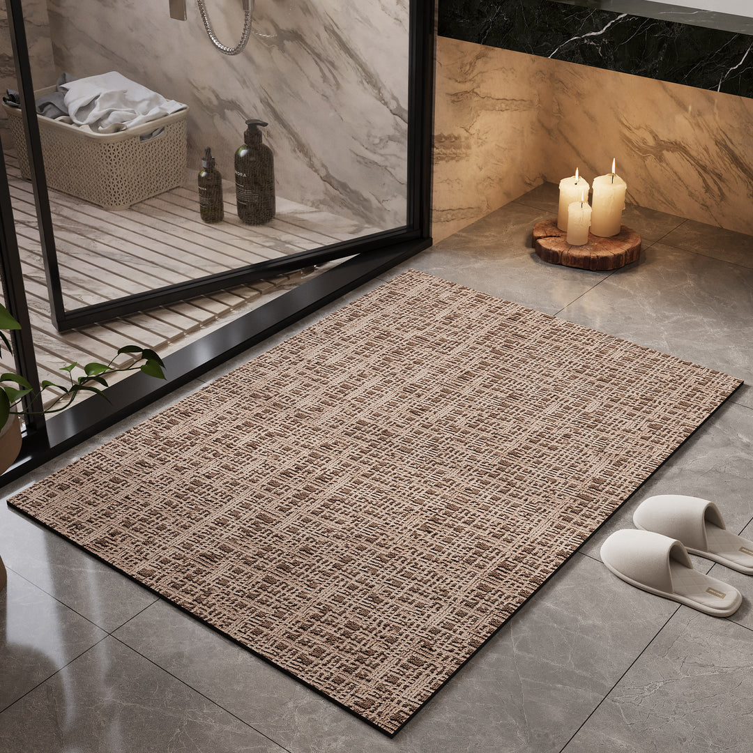 Natural Fiber Bath Mat Kalsten