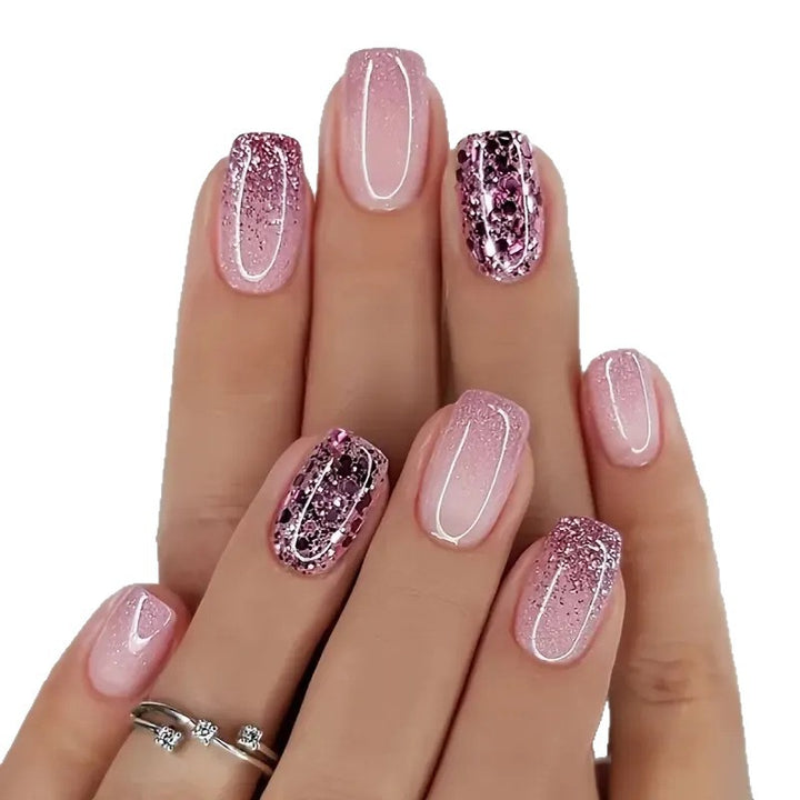 Elegant Ombre Nail Extensions Kalsten